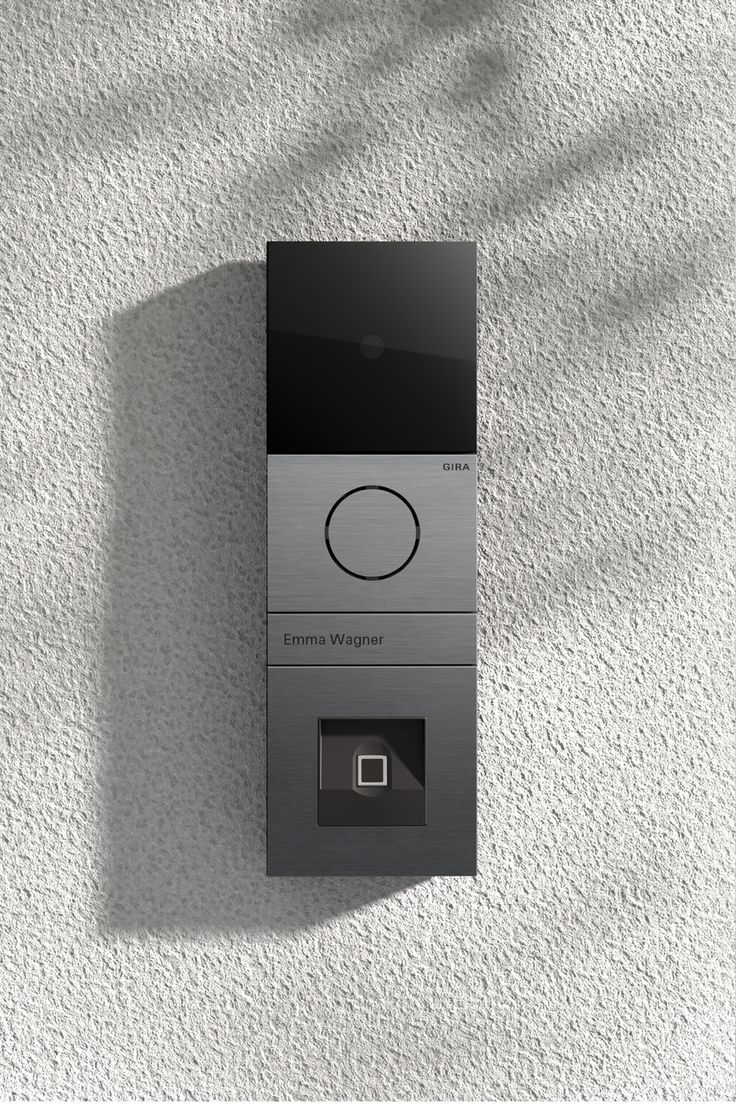 Smart lock biometric finger print control panel