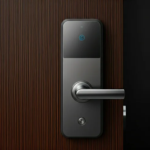 Security cameras in modern smart house